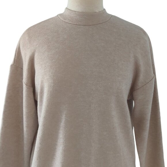 Stradivarius Mock Neck Tunic Sweater - Picture 4 of 4